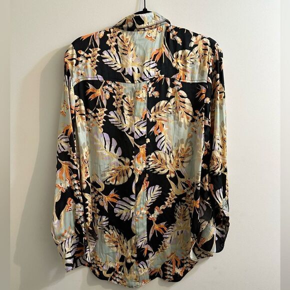 Free People The Palms Long Sleeve Blouse - Picture 2 of 4